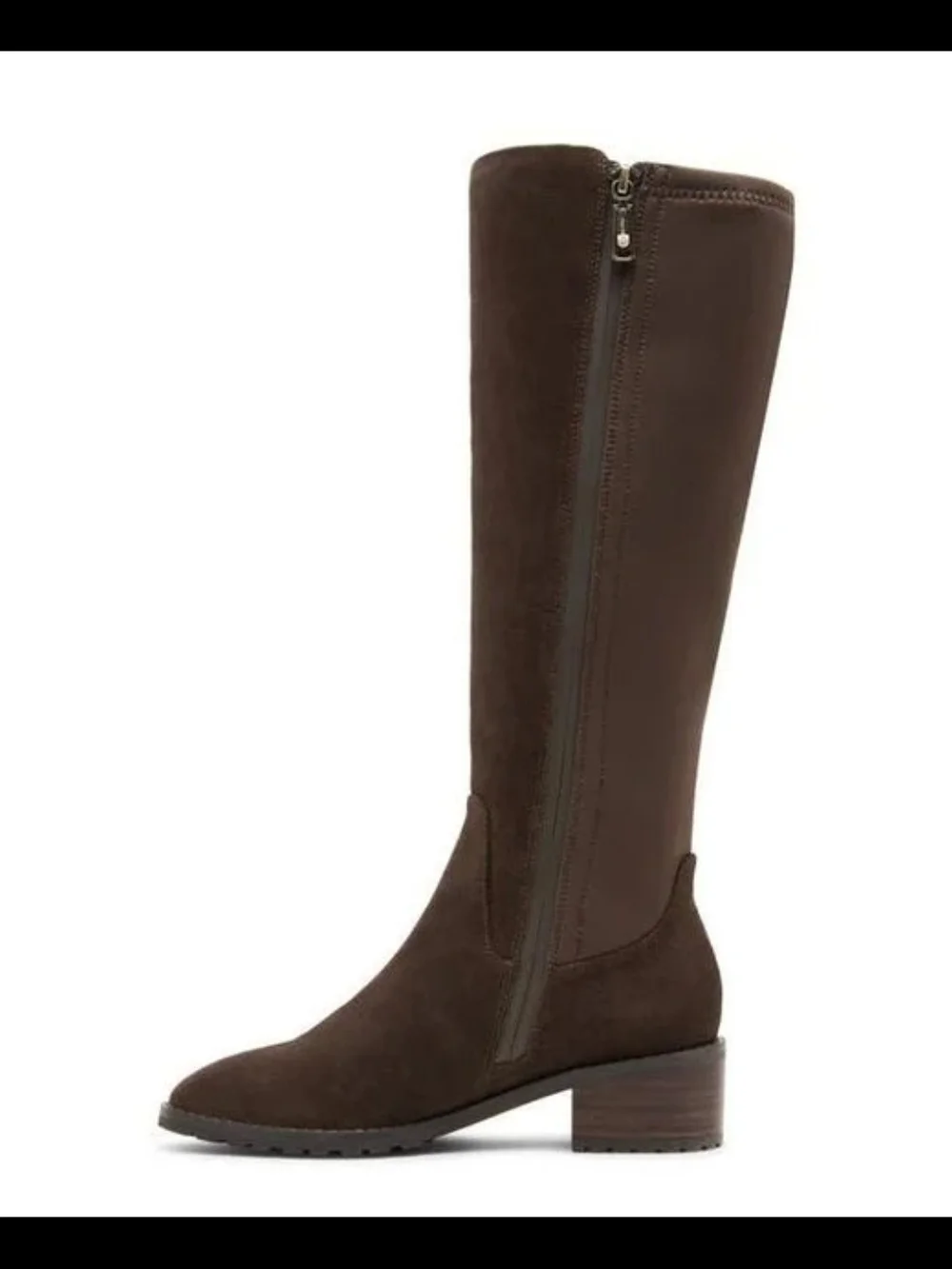 Blondo Sandy Brown Suede Knee High Riding Boots Waterproof New Size 7